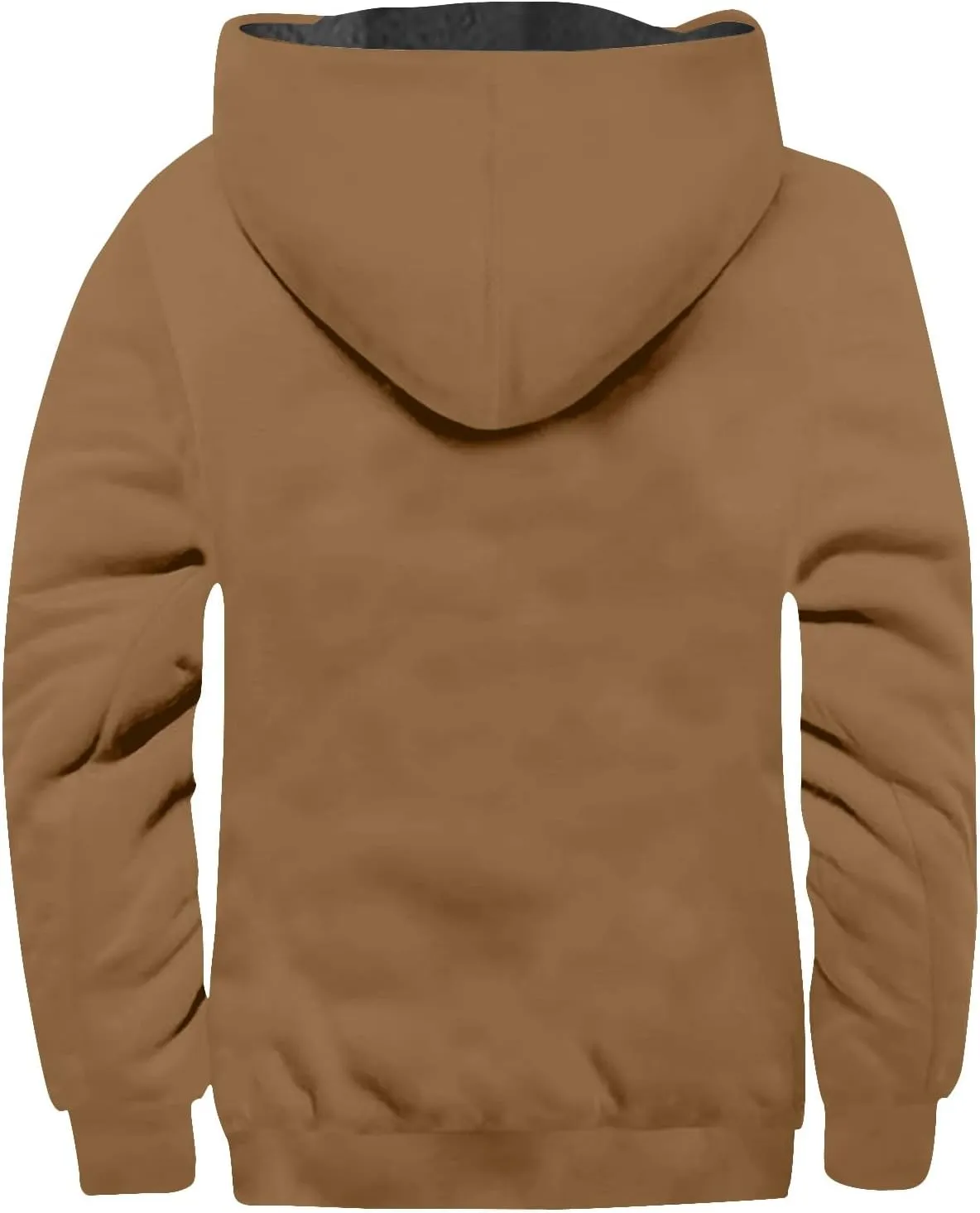 Men's Jackets Casual Cargo Winter Warm Fleece Sherpa Heavyweight Trucker Big And Tall Tactical Hoodies Coat