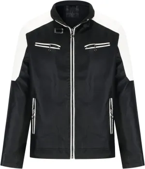 Men's Lightweight Bomber Jacket Zip Up Motorcycle Sherpa Outwear Coat Casual Stand Collar Fleece Lined Leather Jackets
