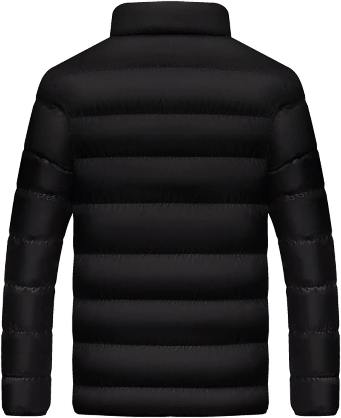 Mens Lightweight Puffer Jacket Packable Winter Warm Down Coat Quilted Insulated Puffy Jackets Plus Size Outerwear