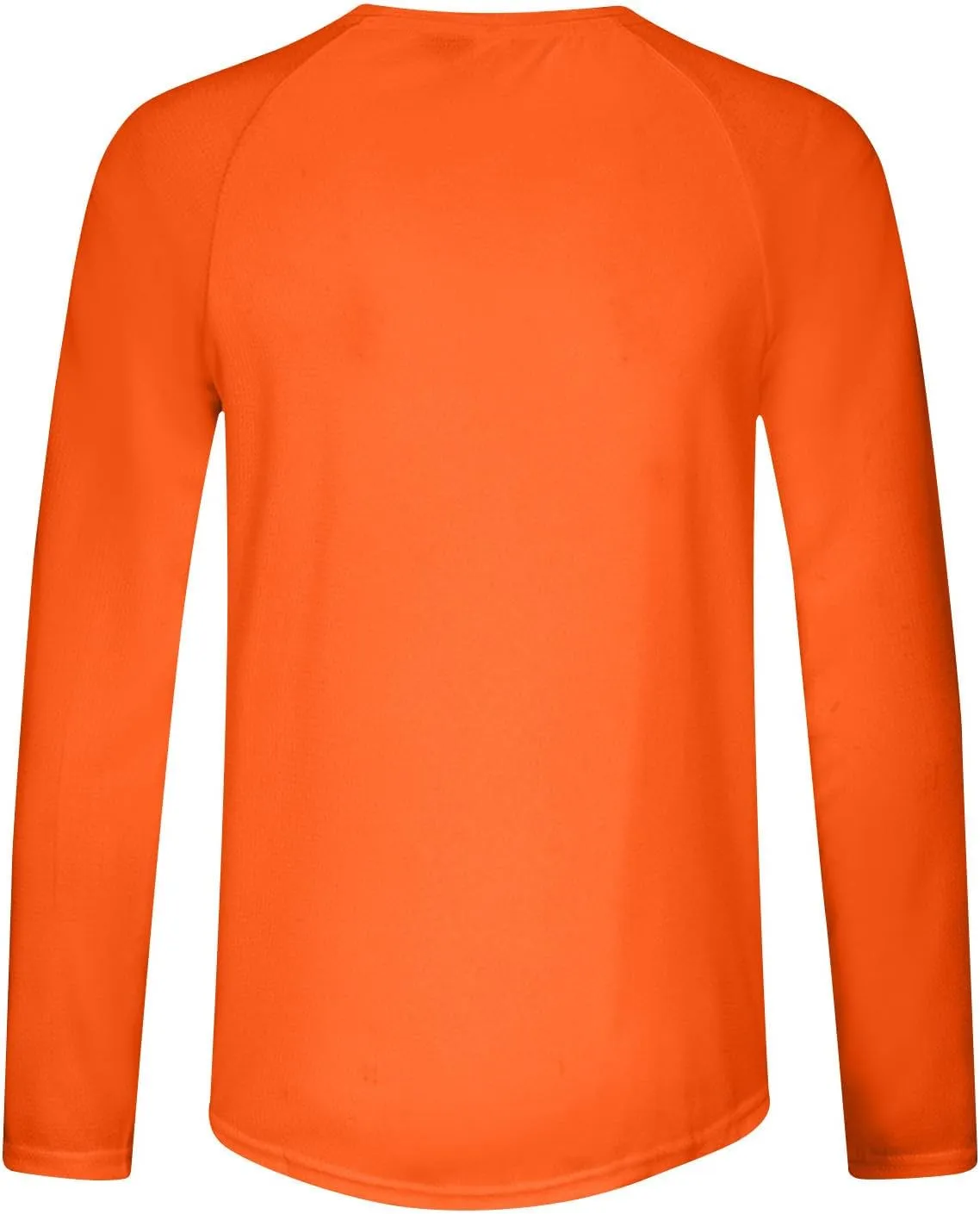 Men's Long Sleeve Pullover Quick Dry UPF 50  UV Swim Sun Shirt Running Fishing Workout Tee Outdoor Training Tops
