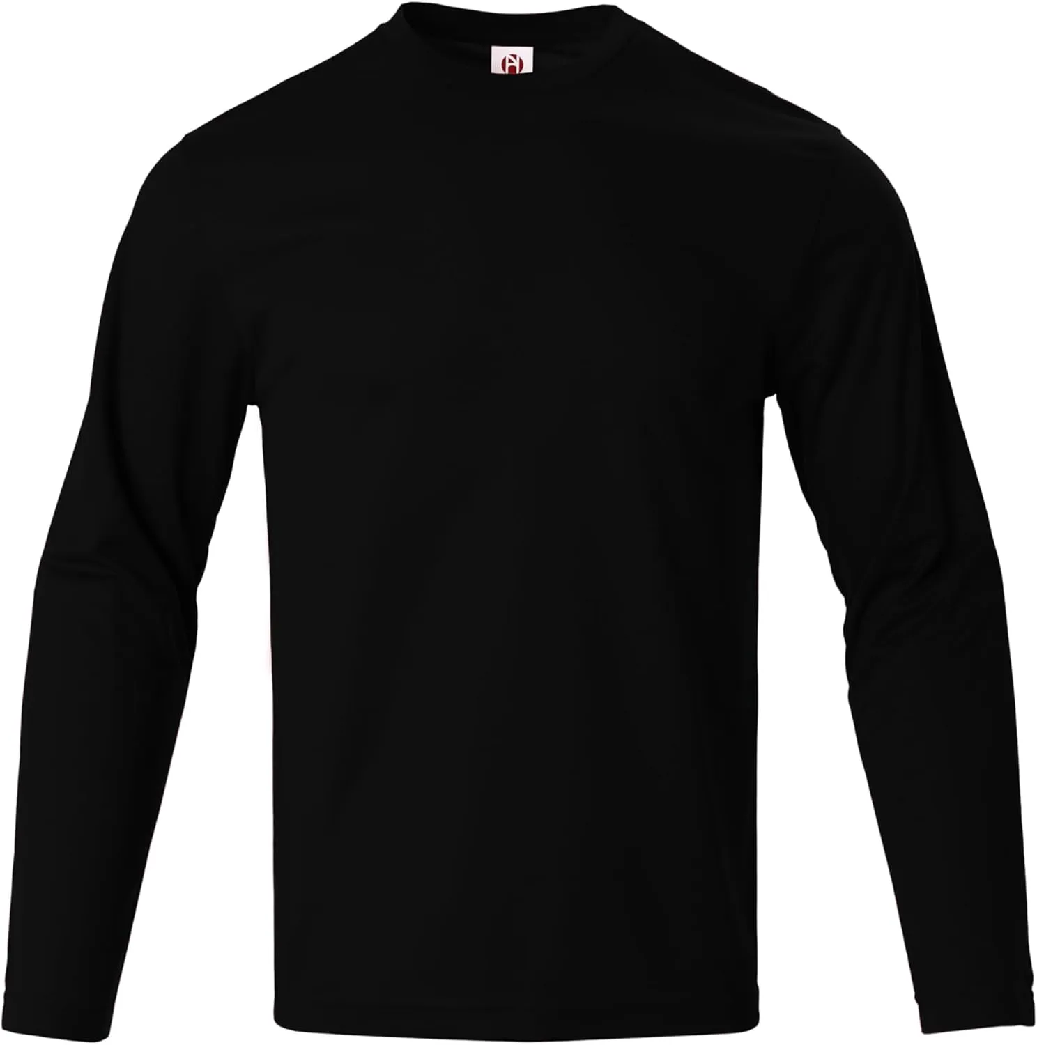 Mens Long Sleeve T-Shirts Casual Crew Neck Tee Shirt Summer Soft Running Swimming Cycling Fishing Tops