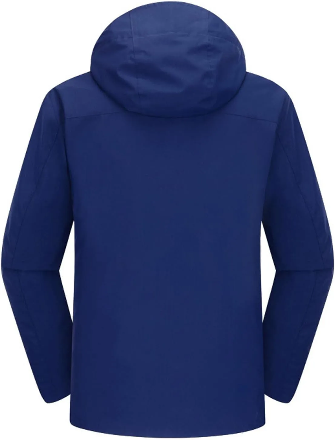 Men's Mountain Ski Jacket 3 in 1 Winter Warm Waterproof Jackets Outdoor Snow Windproof Detachable Hooded Raincoat