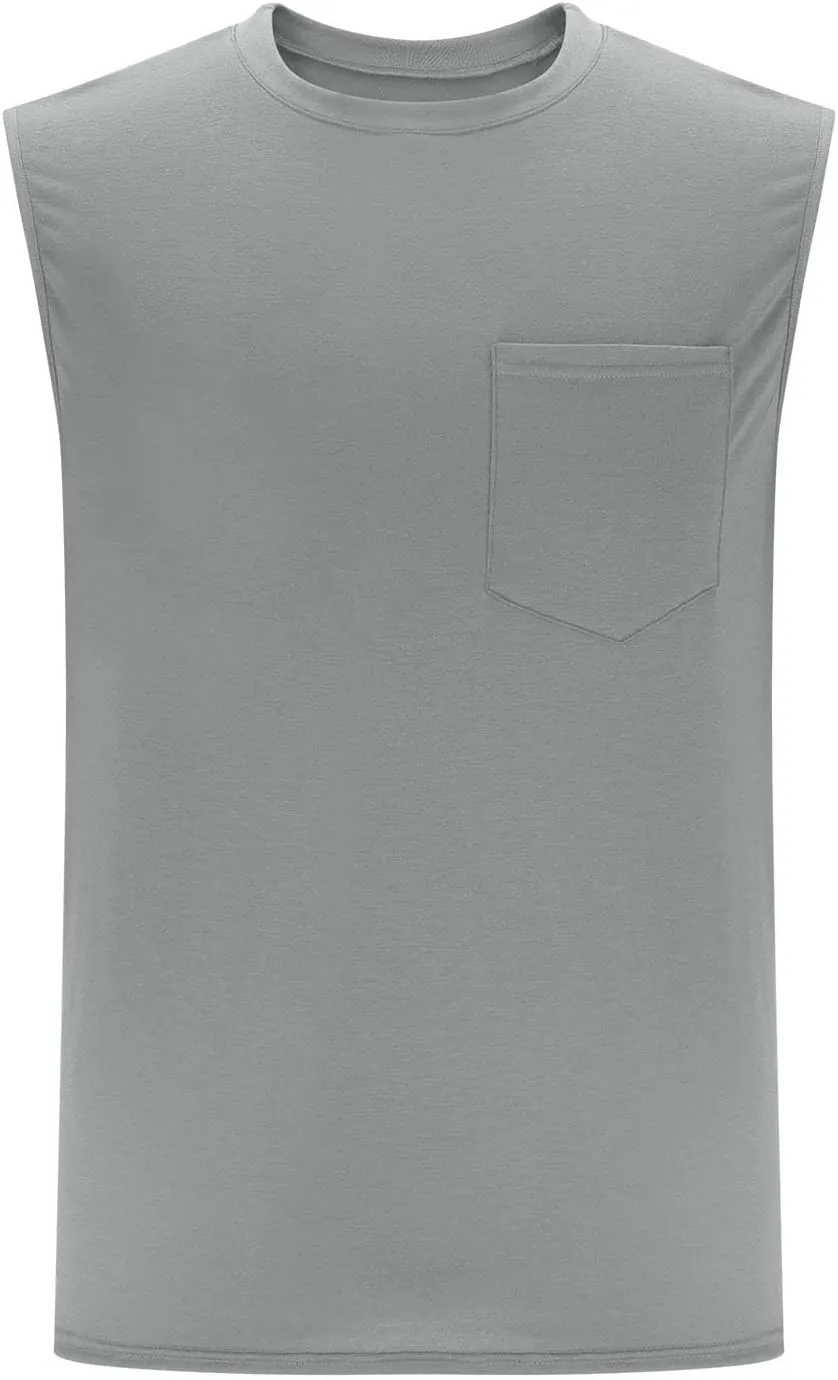 Men's Pullover Tank Tops Quick Dry Workout Swim Beach Shirts Sleeveless Shirts for Bodybuilding Gym Fitness Training