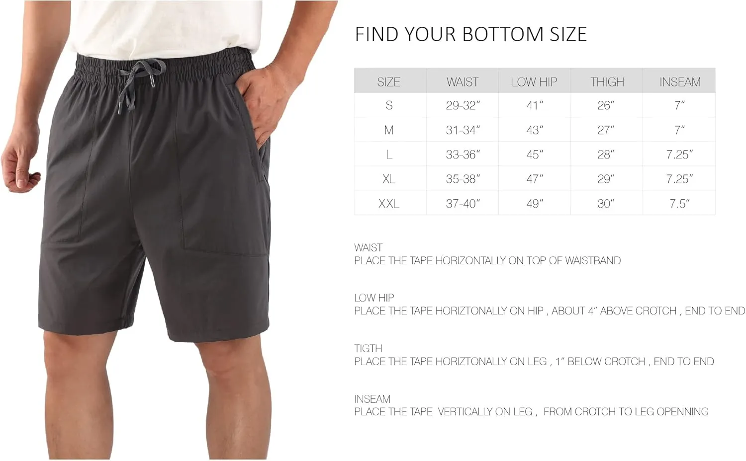 Men's Quick Dry Pockets Athletic Workout Active Sports Gym Training Running Shorts