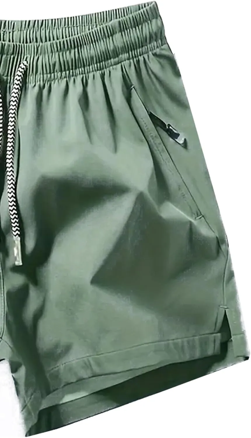 Men's Quick-Drying Athletic Running Shorts, Lightweight, with Pockets, Casual Athletic Shorts