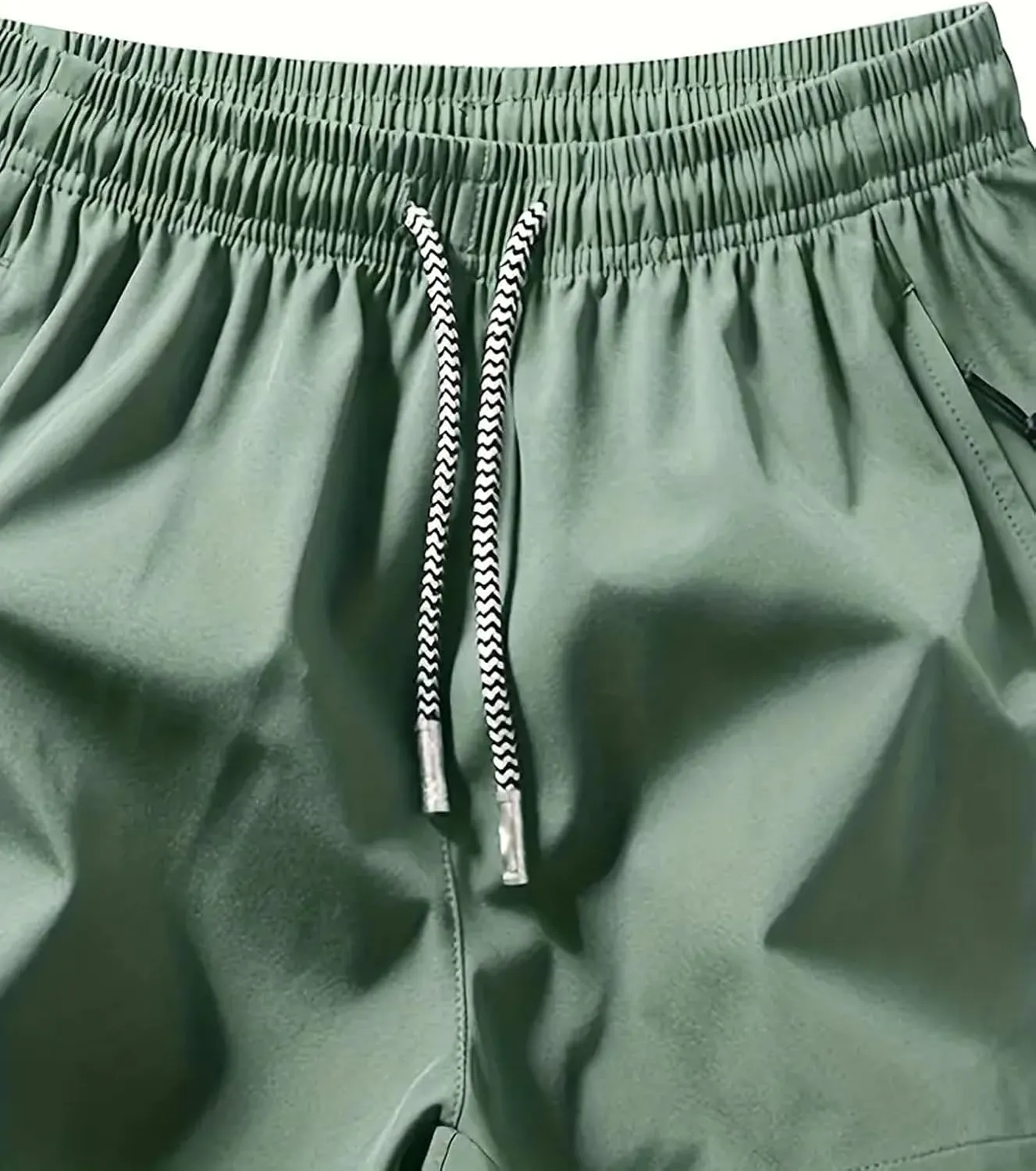 Men's Quick-Drying Athletic Running Shorts, Lightweight, with Pockets, Casual Athletic Shorts