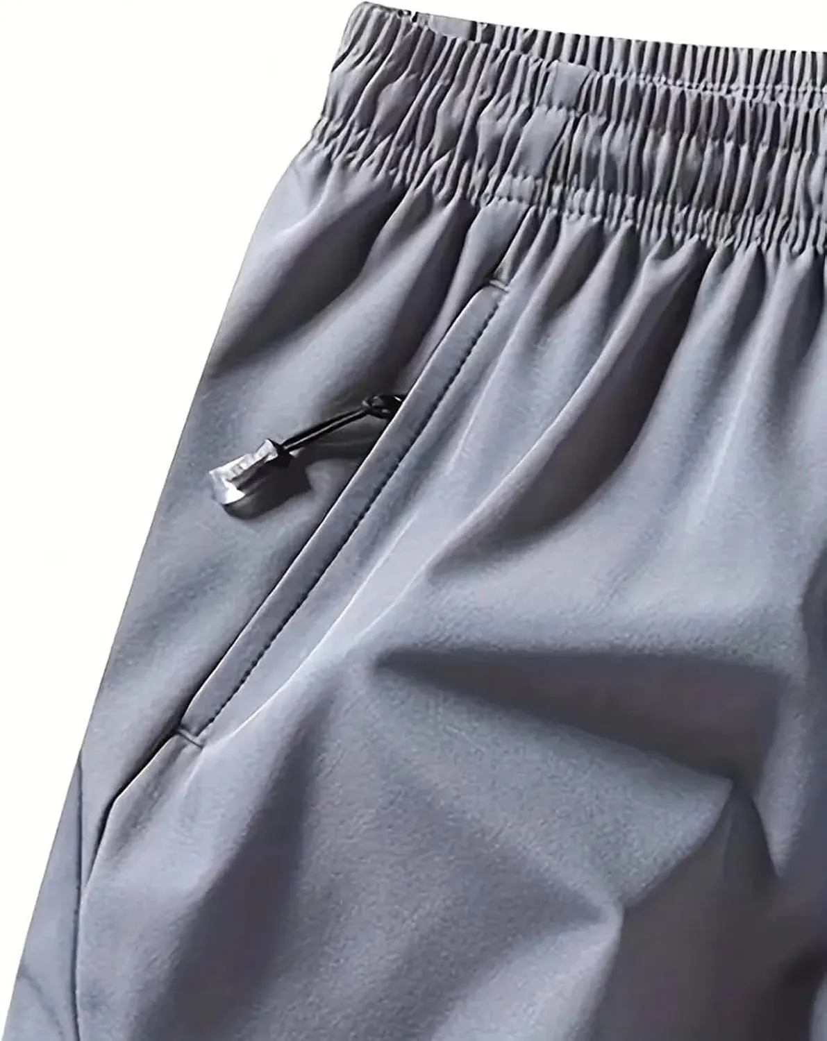 Men's Quick-Drying Athletic Running Shorts, Lightweight, with Pockets, Casual Athletic Shorts