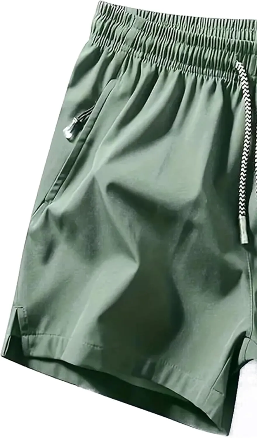 Men's Quick-Drying Athletic Running Shorts, Lightweight, with Pockets, Casual Athletic Shorts