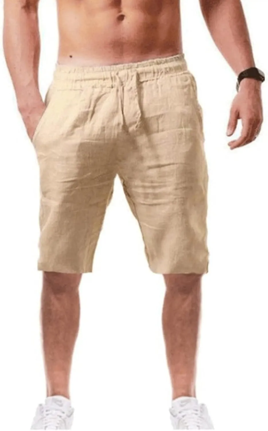 Men's Shorts Casual,Men's Gym Shorts Sports Quick Dry Workout Running or Casual Training Short with Zipper Pockets