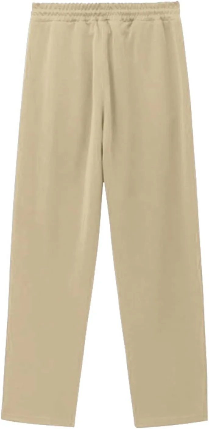Mens Sweatpants Side Button Workout Pants Open Button Casual Straight Leg Trousers Drawstring Elastic Waist Gym Pants