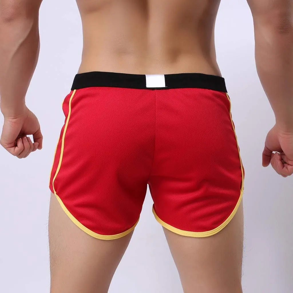 Mens Swim Shorts Surf Trunks Quick Dry Swimwear with Lining Suit Swimsuits Beach Short with Pockets for Swimming Pool