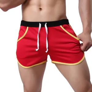 Mens Swim Shorts Surf Trunks Quick Dry Swimwear with Lining Suit Swimsuits Beach Short with Pockets for Swimming Pool