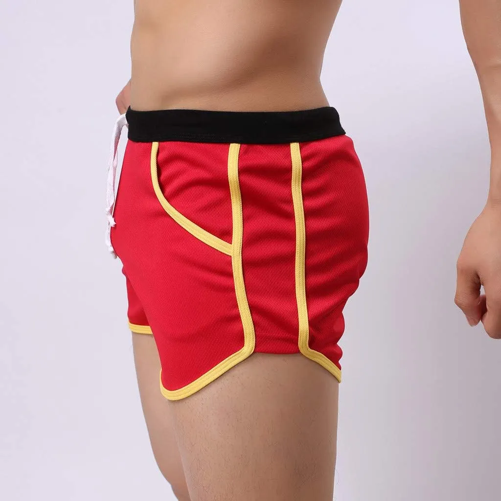 Mens Swim Shorts Surf Trunks Quick Dry Swimwear with Lining Suit Swimsuits Beach Short with Pockets for Swimming Pool