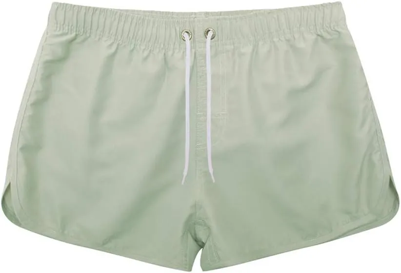 Mens Swim Trunks Shorts Casual Lightweight Drawstring Short Swim Trunks for Men Bathing Suit Boardshorts Mens Boys