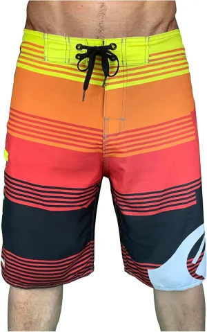 Mens Swim Trunks Trunks for Men Men's Sports Quick Dry Temperature Sensitive Changing Shorts Mens Striped Swim Trunks