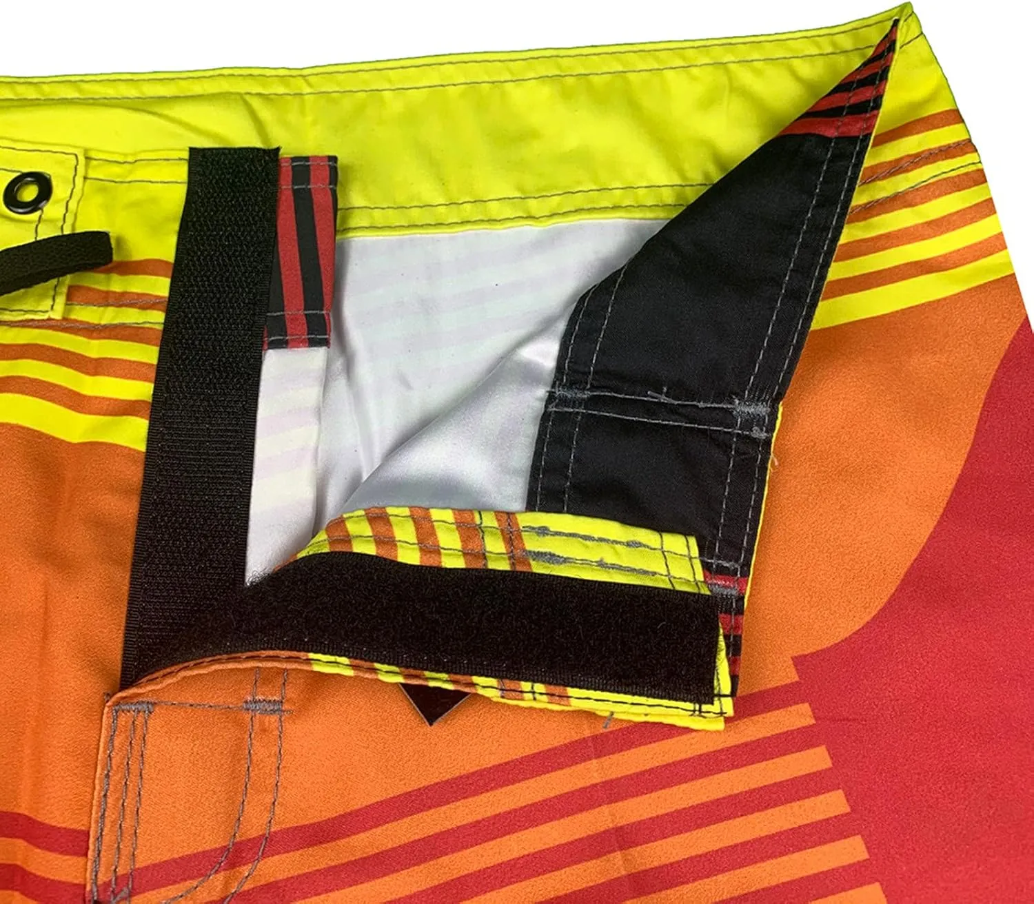 Mens Swim Trunks Trunks for Men Men's Sports Quick Dry Temperature Sensitive Changing Shorts Mens Striped Swim Trunks