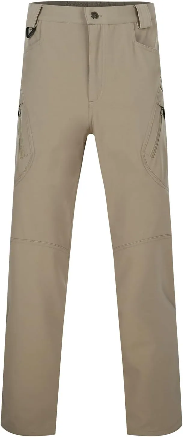 Men's Tactical Cargo Pants XS-4XL Water Resistant Lightweight Hiking Trousers Outdoor Work Pants with Multi Pockets(No Belt)