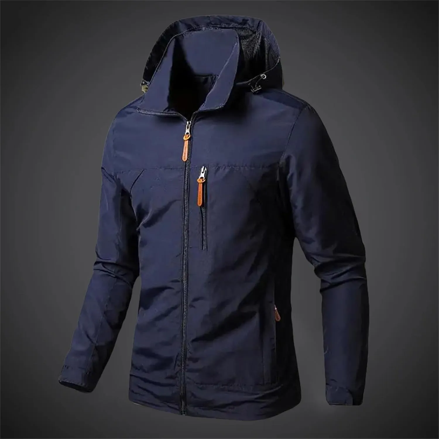 Mens Tactical Jacket Windbreaker Waterproof Jackets Casual Mountain Hooded Coat Lightweight Soft Shell Outerwear