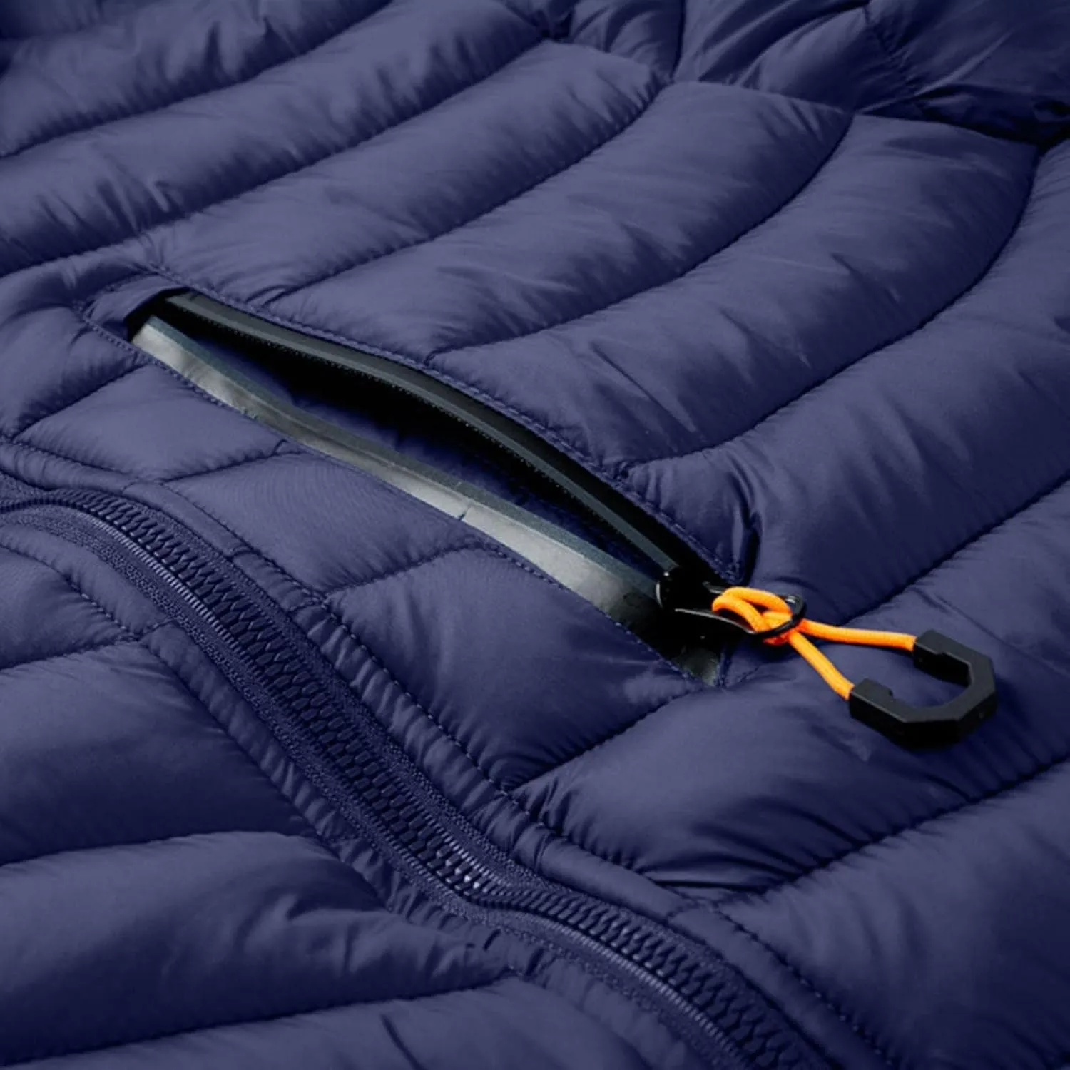 Mens Winter Coats Lightweight Puffer Jacket Hooded Quilted Puffer Coat Full Zip Up Padded Outwear with Removable Hood