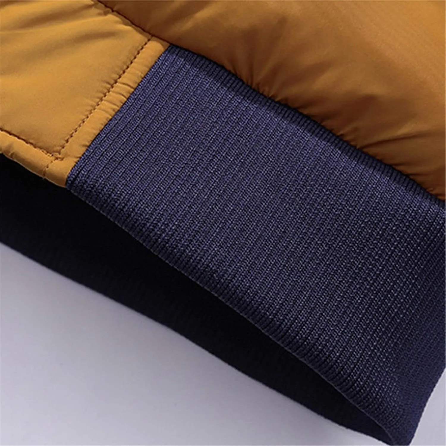 Mens Winter Warm Parka Coats Lightweight Thickened Puffer Down Jackets Hooded Windbreakers with Detachable Fur Hood