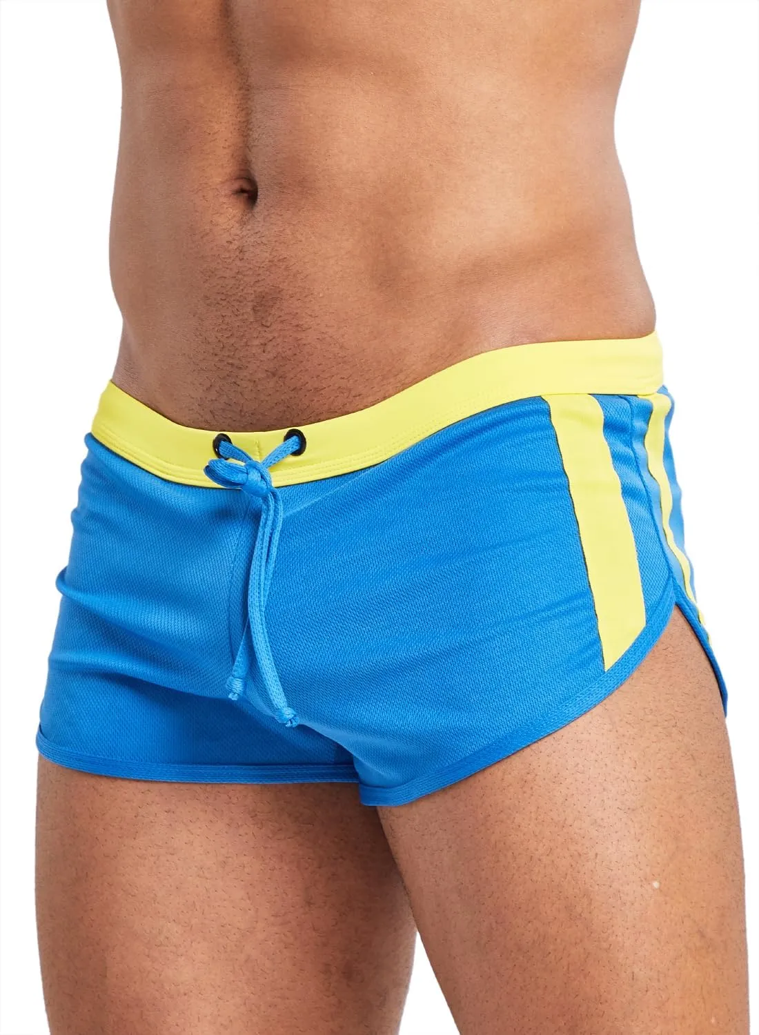 MIZOK Mens 3" Workout Running Shorts Bodybuilding Gym Quick Dry Athletic Shorts
