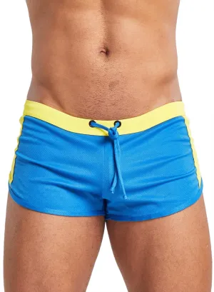 MIZOK Mens 3" Workout Running Shorts Bodybuilding Gym Quick Dry Athletic Shorts