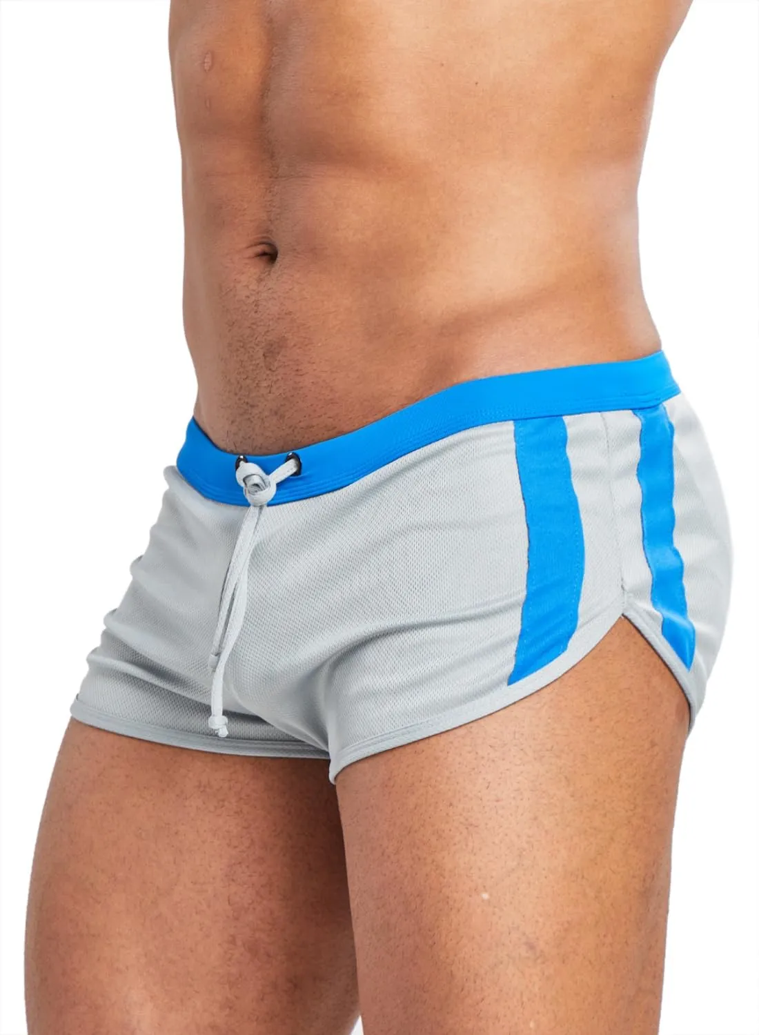 MIZOK Mens 3" Workout Running Shorts Bodybuilding Gym Quick Dry Athletic Shorts