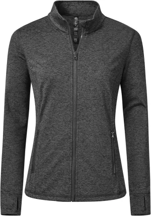 MoFiz Women's Full Zip Hiking Shirt Lightweight UPF 50  Sun Protection Running Jacket Long Sleeve Sports Outdoor Top Pockets