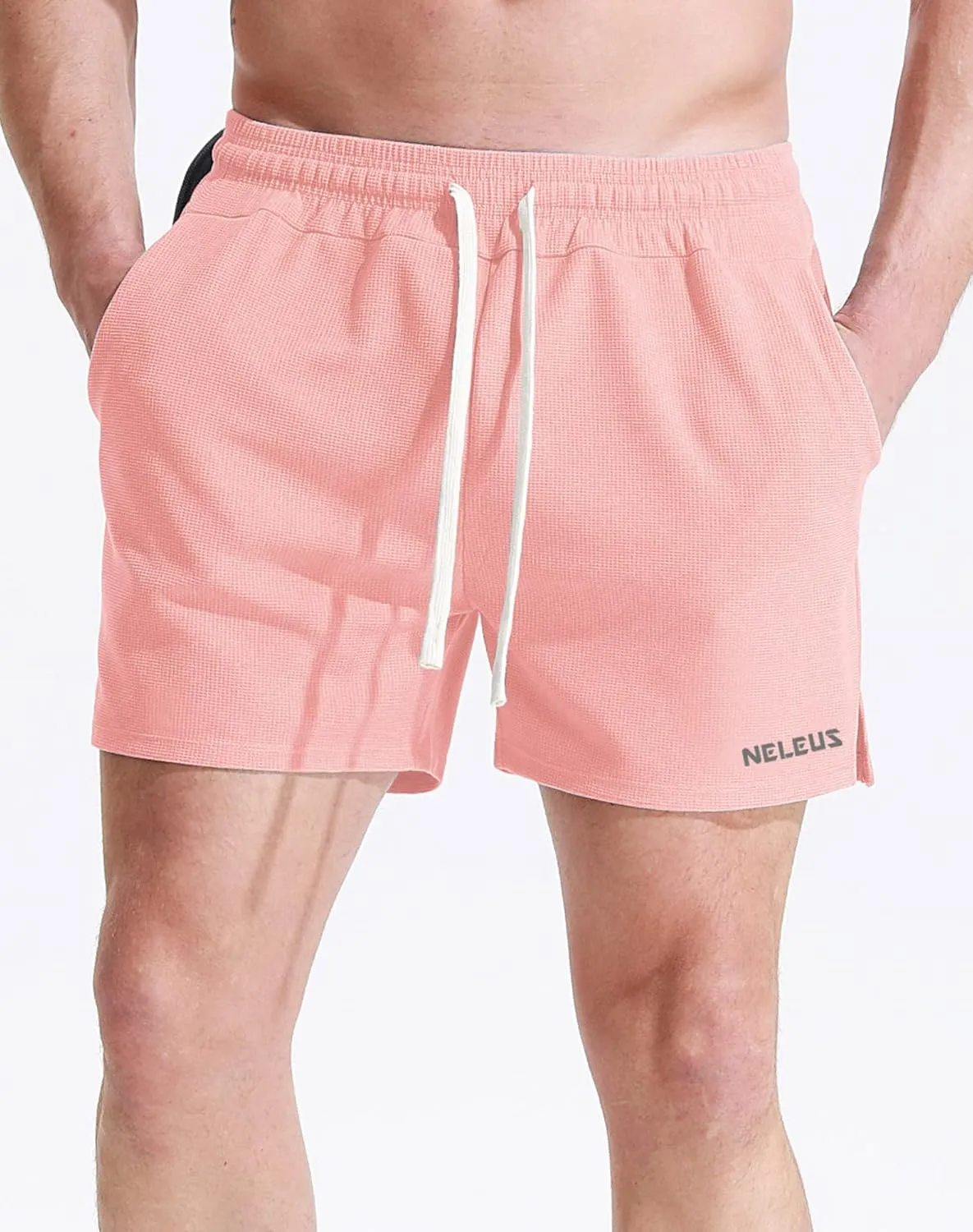 NELEUS Men's 7 inch Running Shorts Athletic Gym Workout Shorts with Pockets