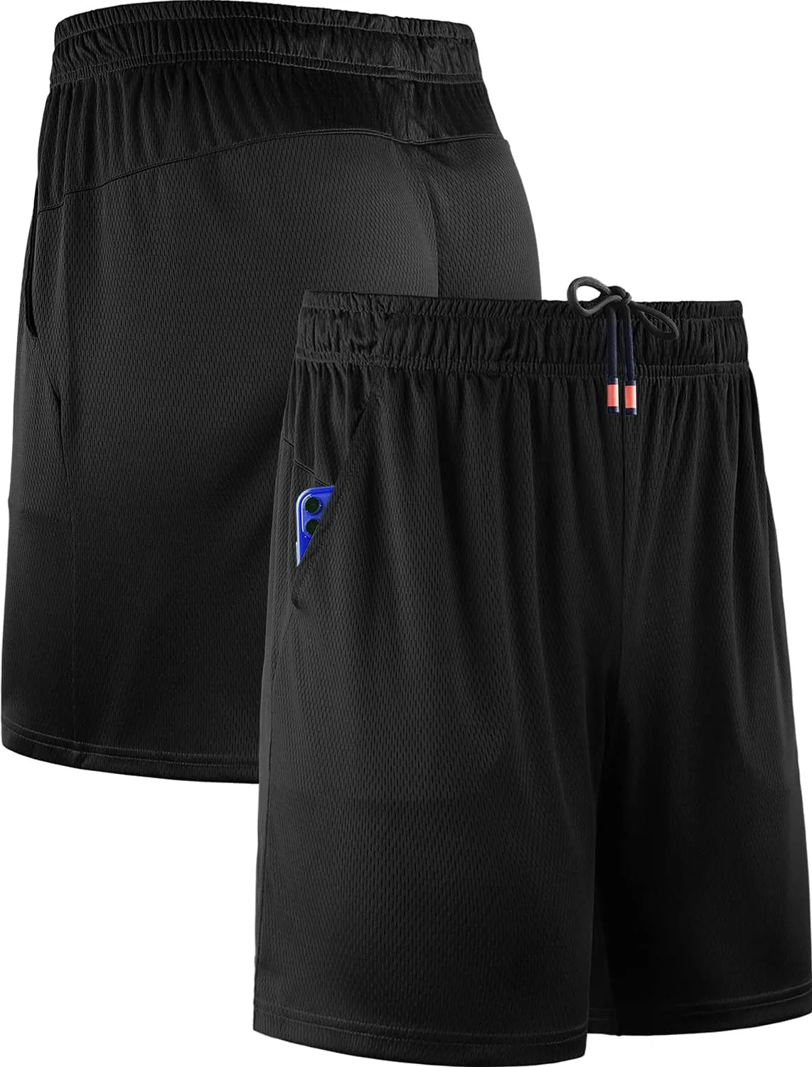NELEUS Men's 7 inch Running Shorts Athletic Gym Workout Shorts with Pockets