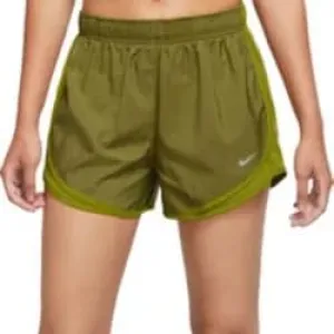 Nike Women's Tempo Brief-Lined Running Shorts (US, Alpha, Medium, Regular, Regular, Moss)