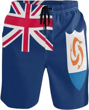 ODAWA Tennessee State Flag Swimming Shorts for Men Quick Dry Mens Beach Shorts with Mesh Liner
