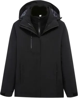 Outdoor Rain Jacket for Women Lightweight Waterproof Raincoat with Hood Cycling Bike Jacket Warm Windbreakers