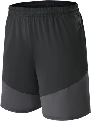PICKLION Men's Workout Shorts Quick Dry Athletic Basketball Running Shorts Summer Beach Pants