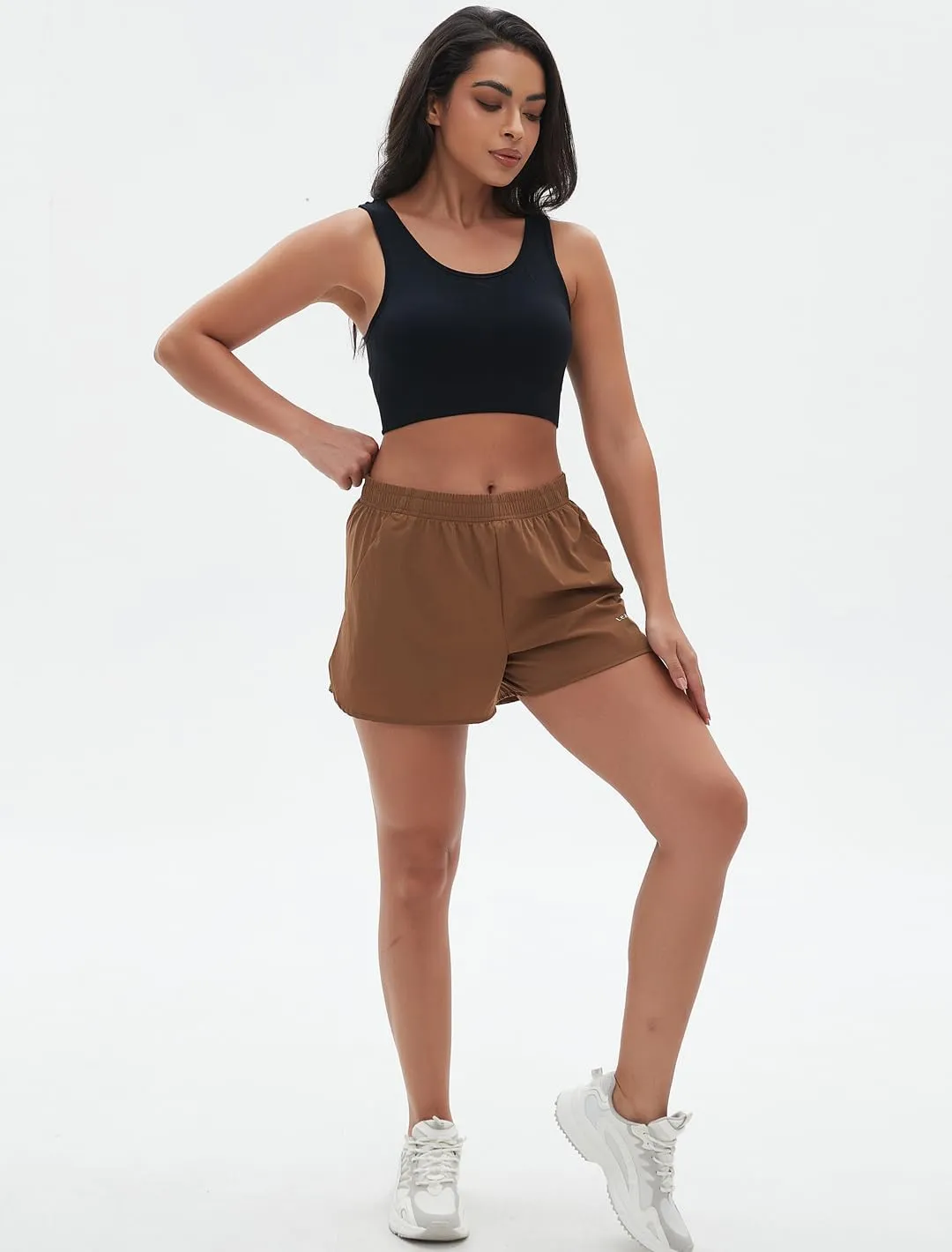 Pilates Sports Shorts Women's Breathable Fashion Loose Hot Pants, Yoga Fitness Running Shorts