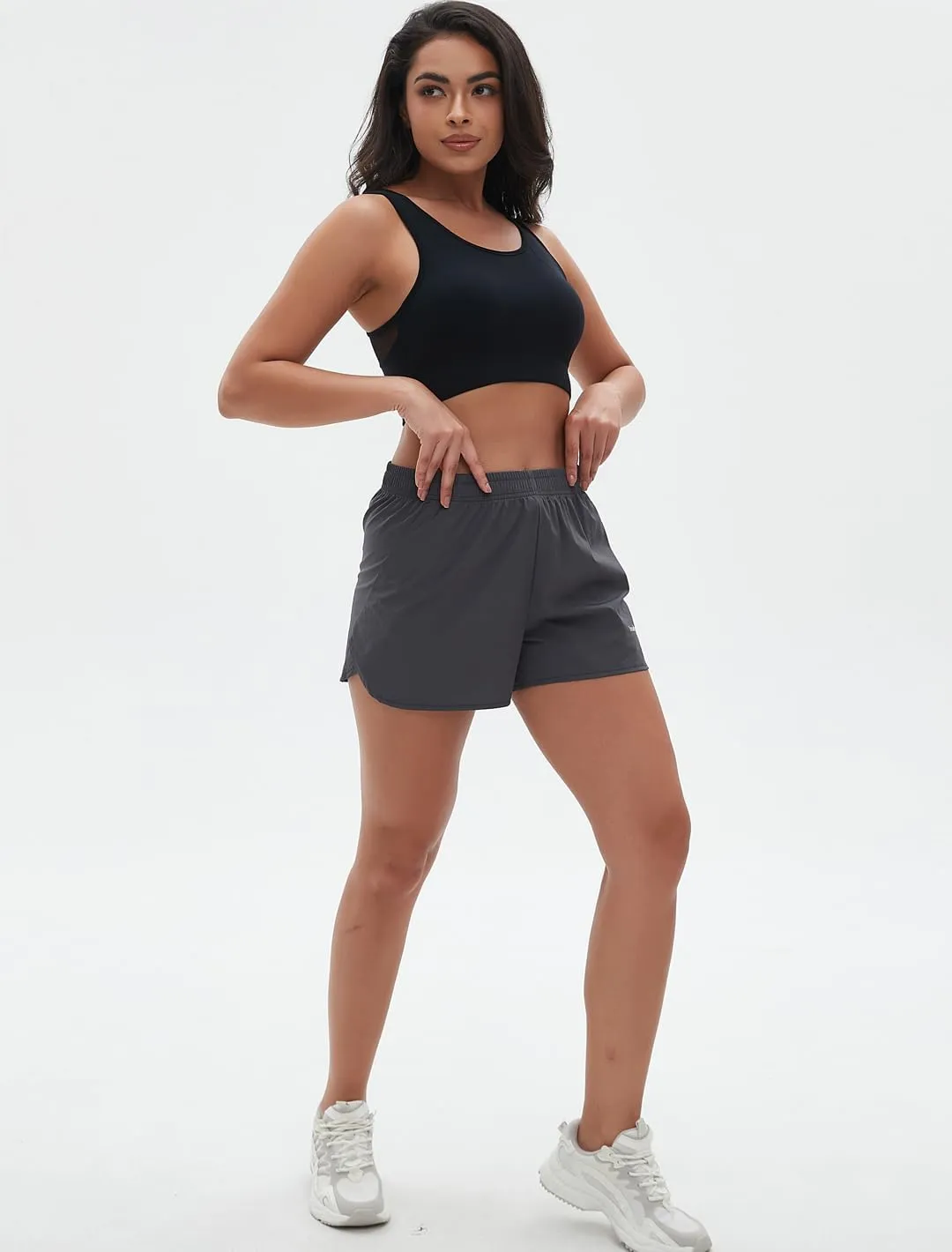 Pilates Sports Shorts Women's Breathable Fashion Loose Hot Pants, Yoga Fitness Running Shorts