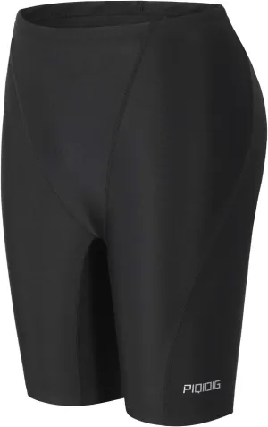 PIQIDIG Youth Boys Swim Jammers Solid Swimsuit Quick Dry Athletic Swimming Shorts UPF 50  Sun Protection