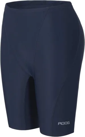 PIQIDIG Youth Boys Swim Jammers Solid Swimsuit Quick Dry Athletic Swimming Shorts UPF 50  Sun Protection