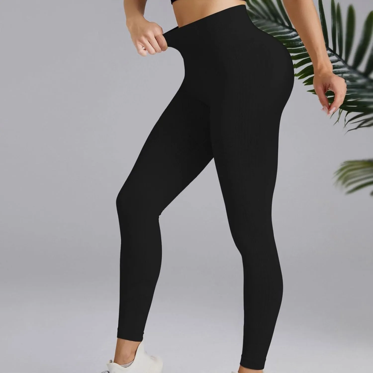 Plus Size Athletic Leggings, Womens Pants Casual,Plus Size Yoga Pants for Women,Women's Workout Leggings