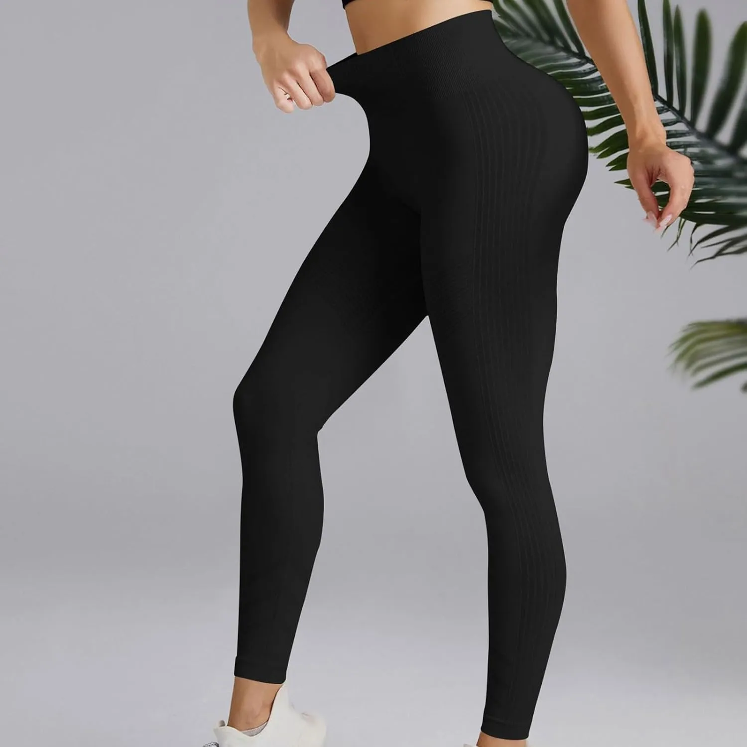 Plus Size Athletic Leggings, Womens Pants Casual,Plus Size Yoga Pants for Women,Women's Workout Leggings