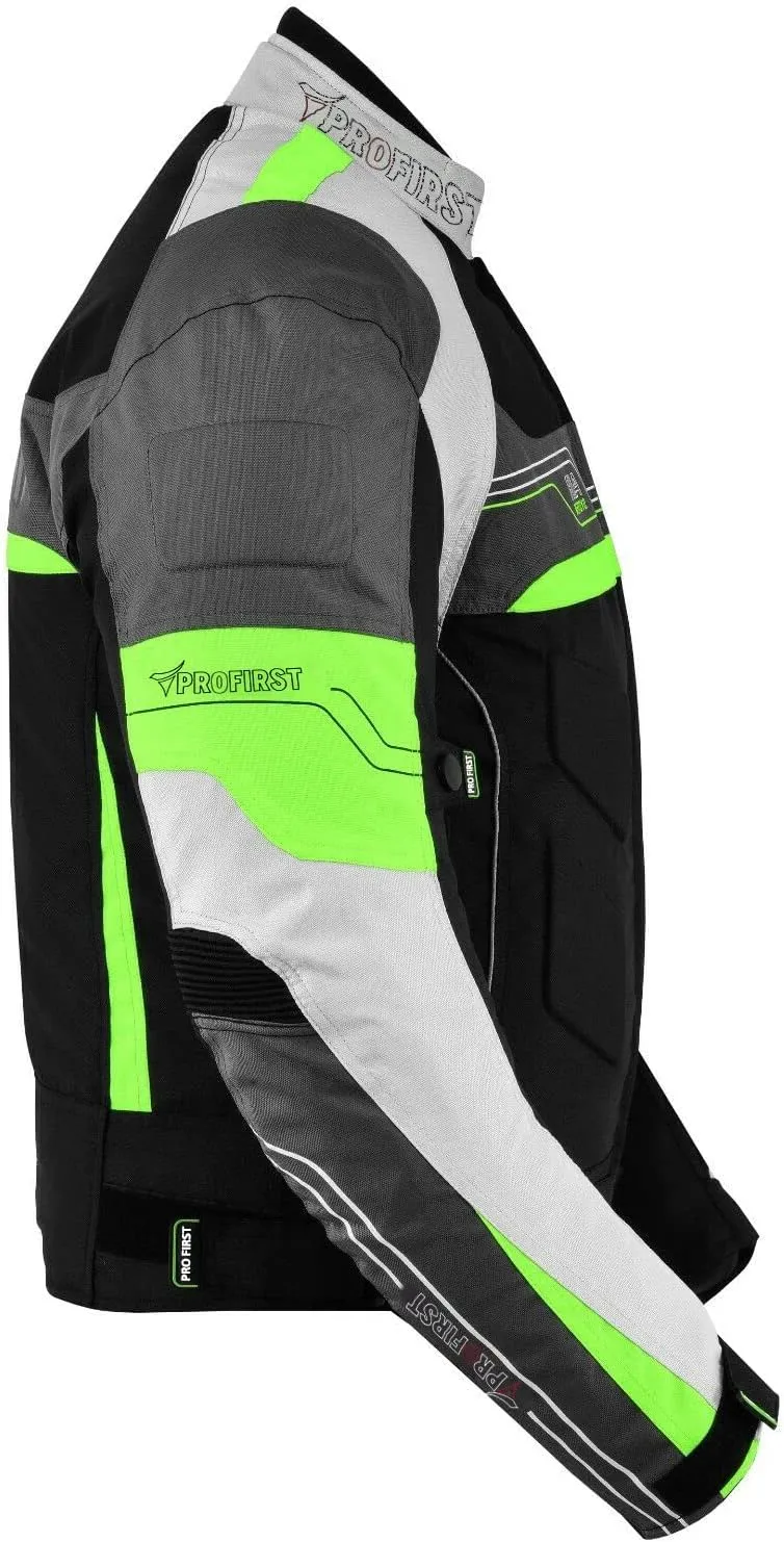 PROFIRST Motorcycle Jacket Men's Riding Textile Racing Motorbike Biker CE Armored Waterproof Jackets