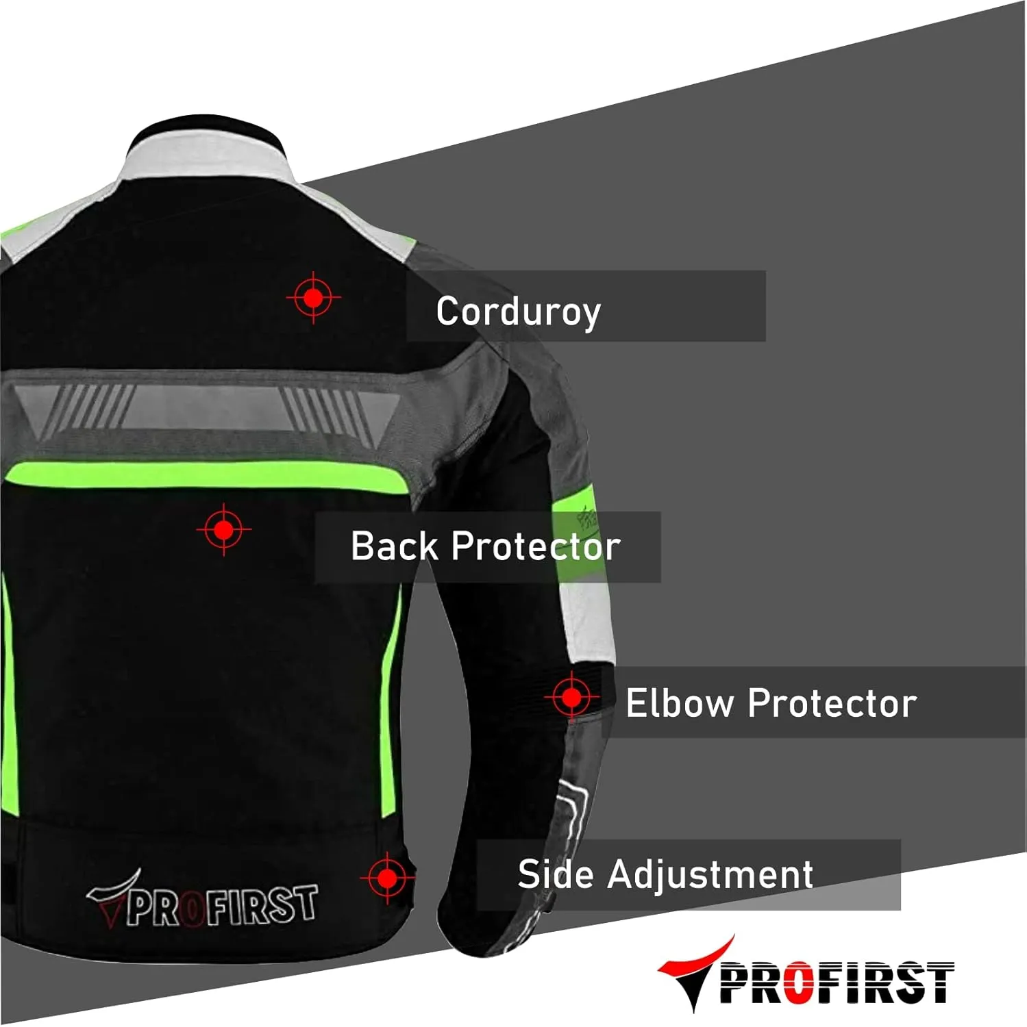 PROFIRST Motorcycle Jacket Men's Riding Textile Racing Motorbike Biker CE Armored Waterproof Jackets