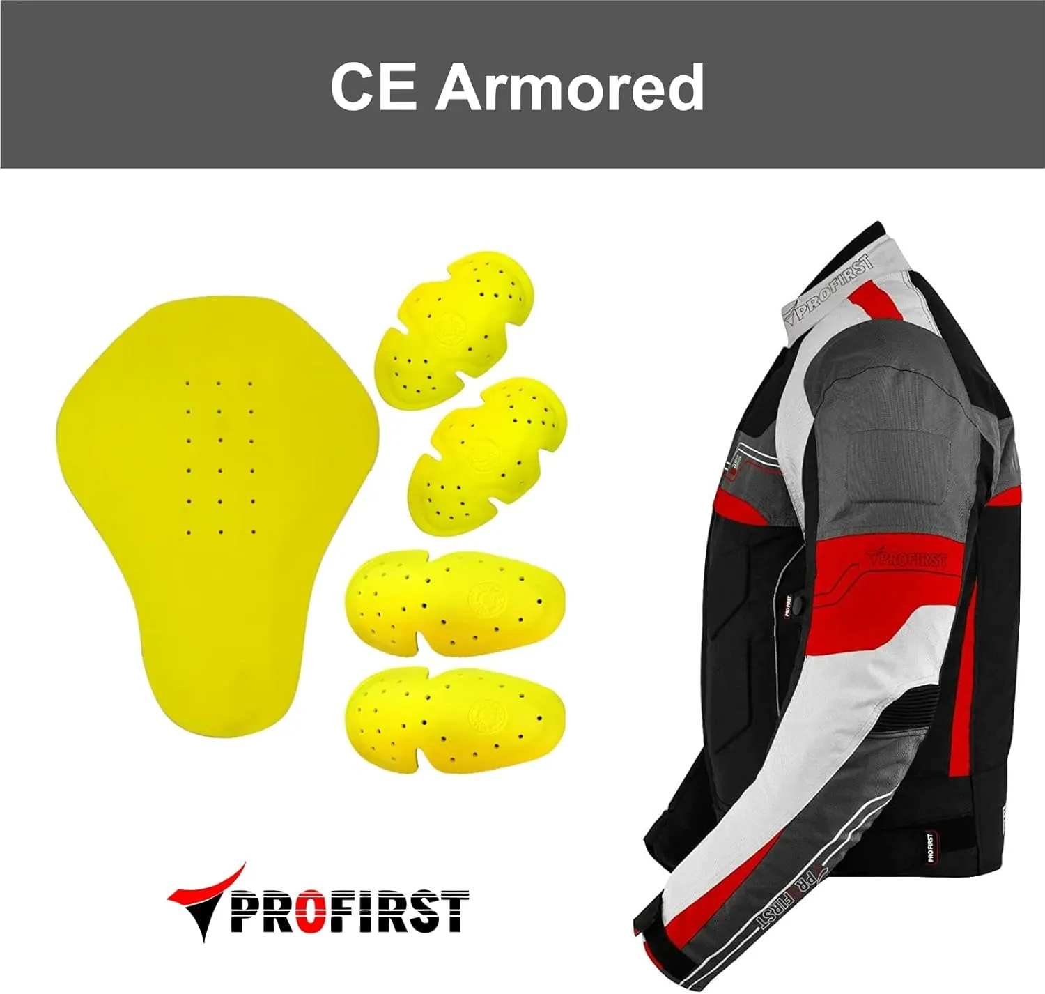 PROFIRST Motorcycle Jacket Men's Riding Textile Racing Motorbike Biker CE Armored Waterproof Jackets