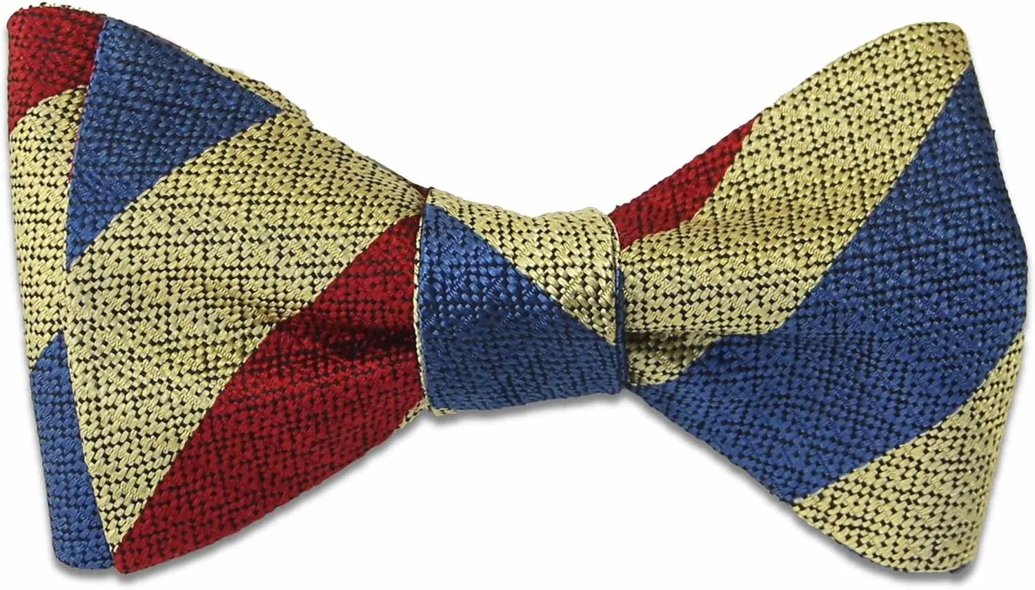 Queen's Dragoon Guards SAG Silk Non Crease Self Tie Bow Tie