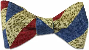 Queen's Dragoon Guards SAG Silk Non Crease Self Tie Bow Tie