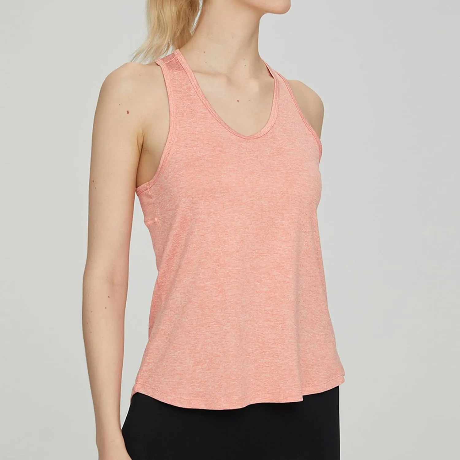 Racerback Tank Tops for Women Lightweight Sleeveless Workout Tops Athletic Running Yoga Shirts Sports Gym Clothes