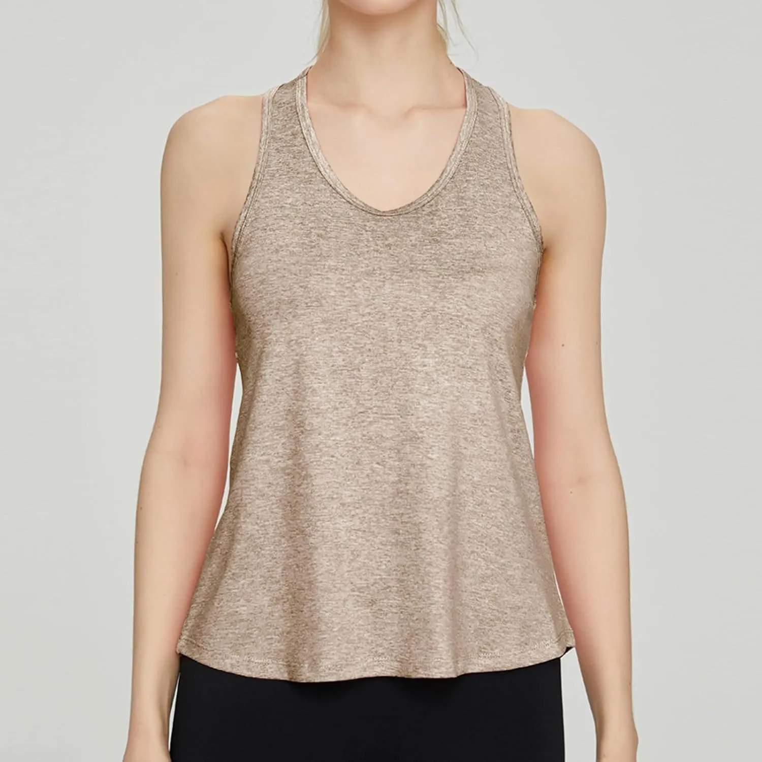 Racerback Tank Tops for Women Lightweight Sleeveless Workout Tops Athletic Running Yoga Shirts Sports Gym Clothes