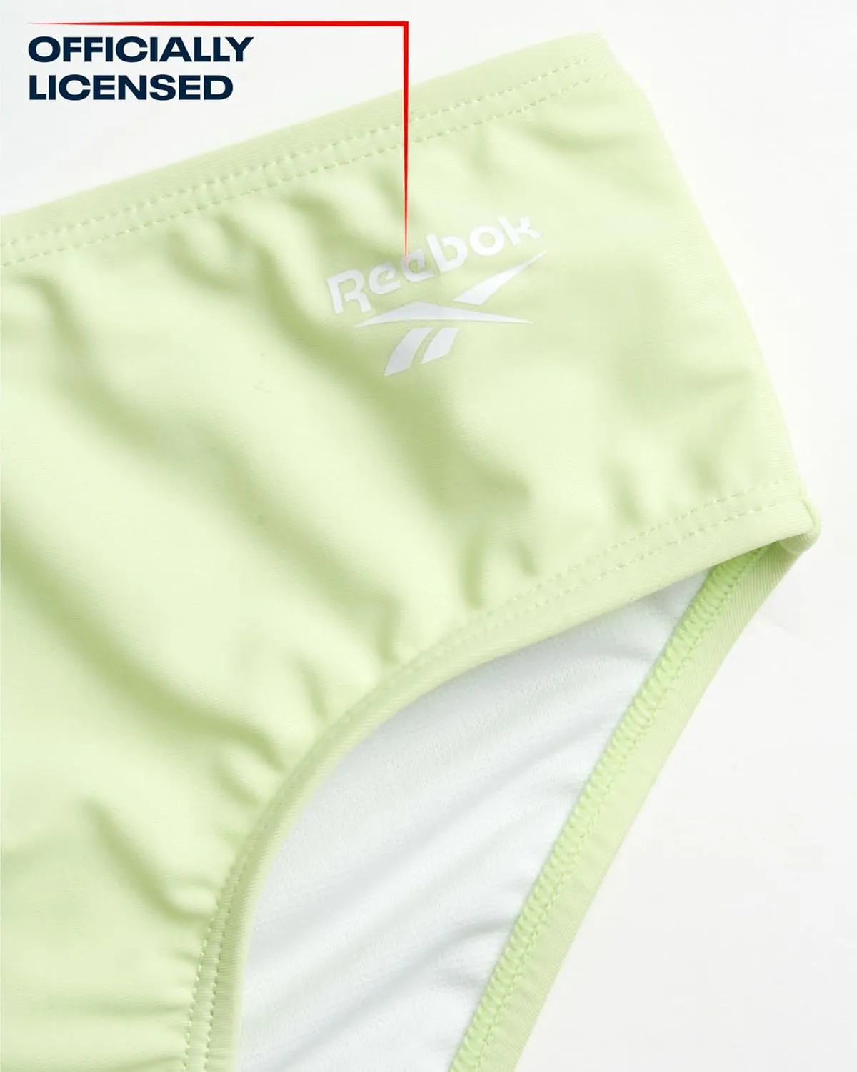 Reebok Girls' Rash Guard Set - 3 Piece UPF 50  Long Sleeve Swim Shirt with Bikini Swimsuit - Swimwear Set for Girls (4-16)