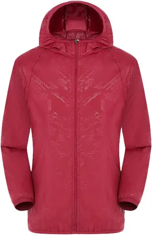 RTRDE Mens Rain Jacket Lightweight Waterproof Coated Hooded Jacket Windbreaker Raincoat Winter Jackets, M-3XL