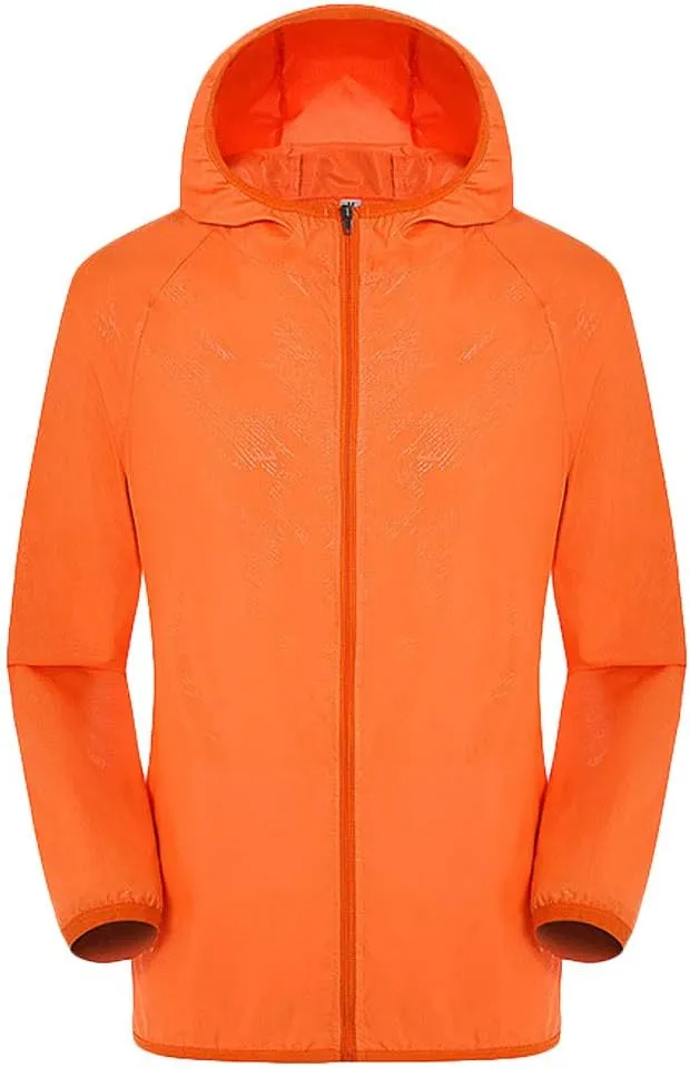 RTRDE Men's Waterproof Rain Jacket Lightweight Raincoat With Hood - Golf Cycling Windbreaker, S-4XL